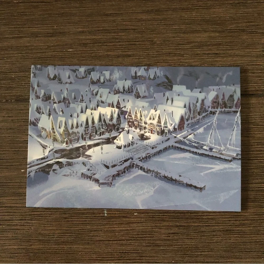 Disney Frozen Postcard: Backgrounds (set of 5)